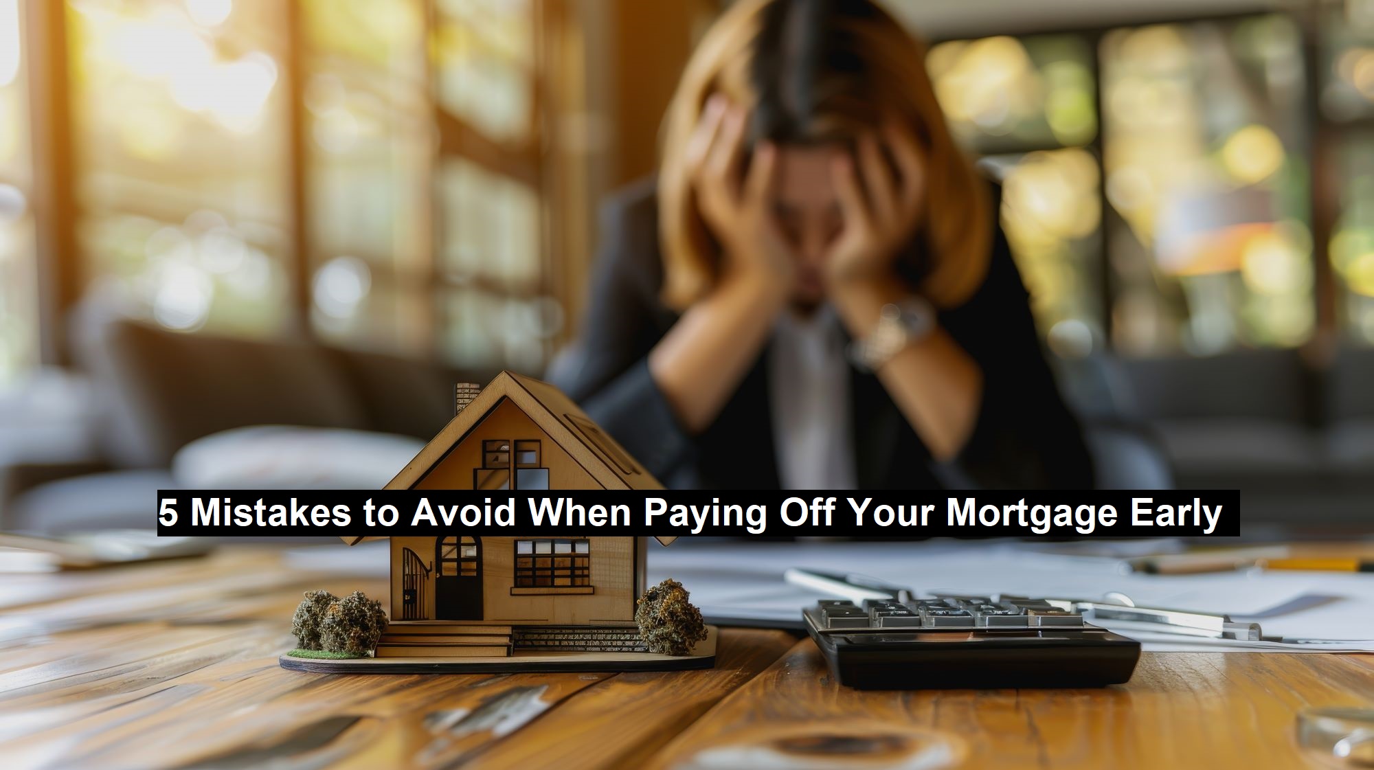 5 Mistakes to Avoid When Paying Off Your Mortgage Early